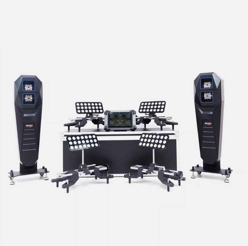 5D Car Wheel Aligner, Laser Wheel Alignment Machine Suitable for All Car Hoists 5 Cameras