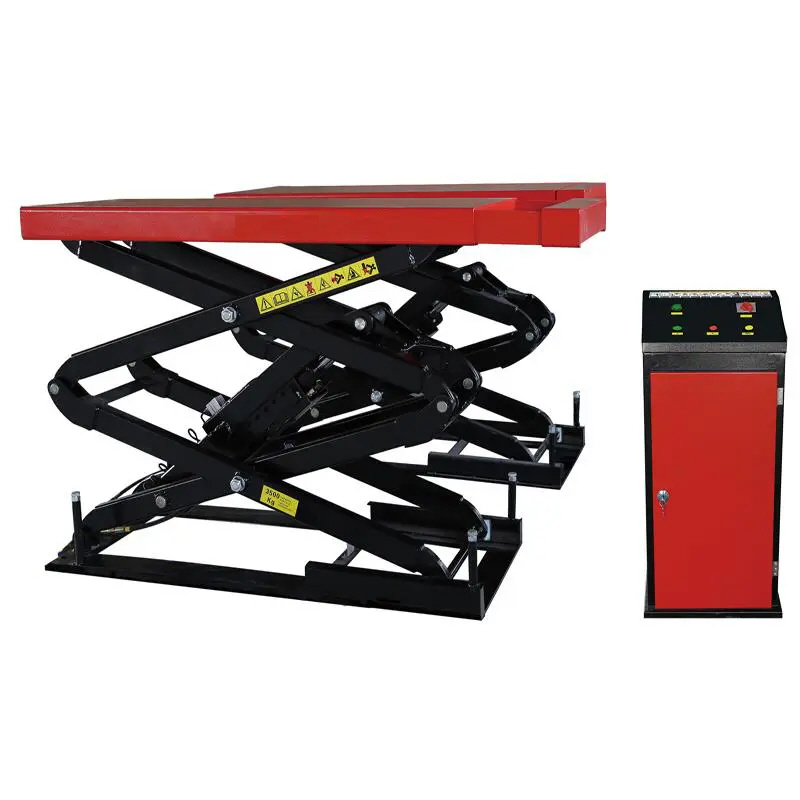 YL635K Inground Car Scissor Lift  3.5Tonne Full Lift Height 2000mm
